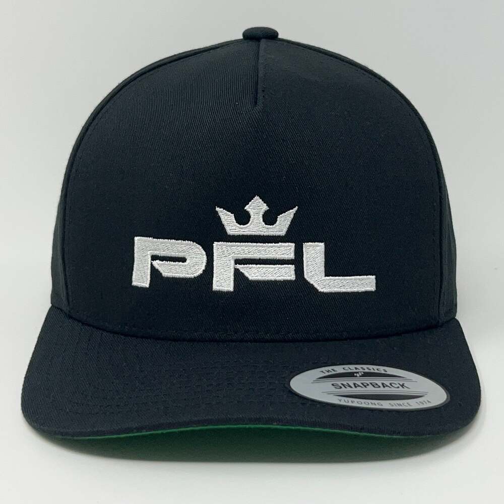 PFL Professional Fighters League MMA Hat Baseball Cap Black Snapback Adjustable